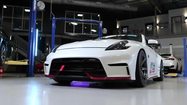 Morimoto XP headlights installed on Z1 Motorsports 370Z