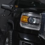 Morimoto XB Evo LED headlight for GMC Sierra on display