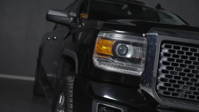 Morimoto XB Evo LED headlight for GMC Sierra on display
